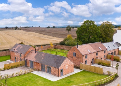 Next property in exclusive development of restored Shropshire agricultural buildings released to the market.